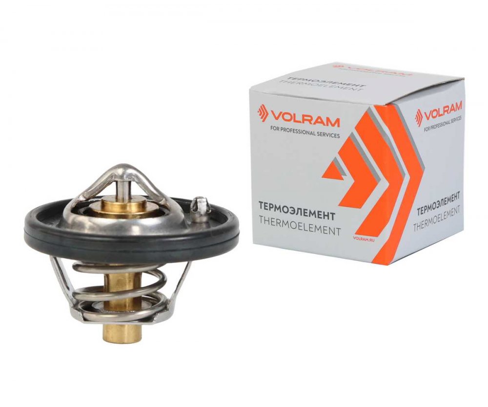 ТЕРМОЭЛЕМЕНТ FORD FOCUS II 1.4-1.6 04-12, MONDEO IV 1.6 07-15, FIESTA IV-VI; (+82°С); (VOLRAM) VR23213
