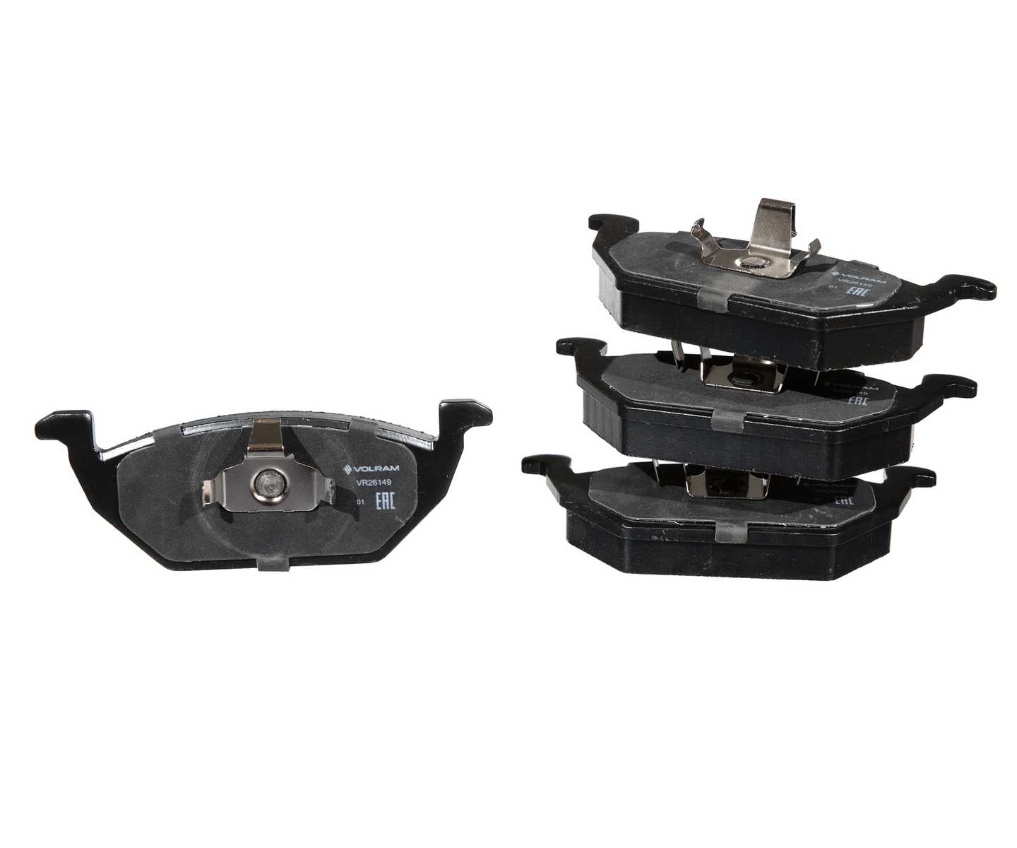 КОЛОДКИ ПЕРЕДНИЕ VW POLO СЕДАН (VOLRAM) VR26149