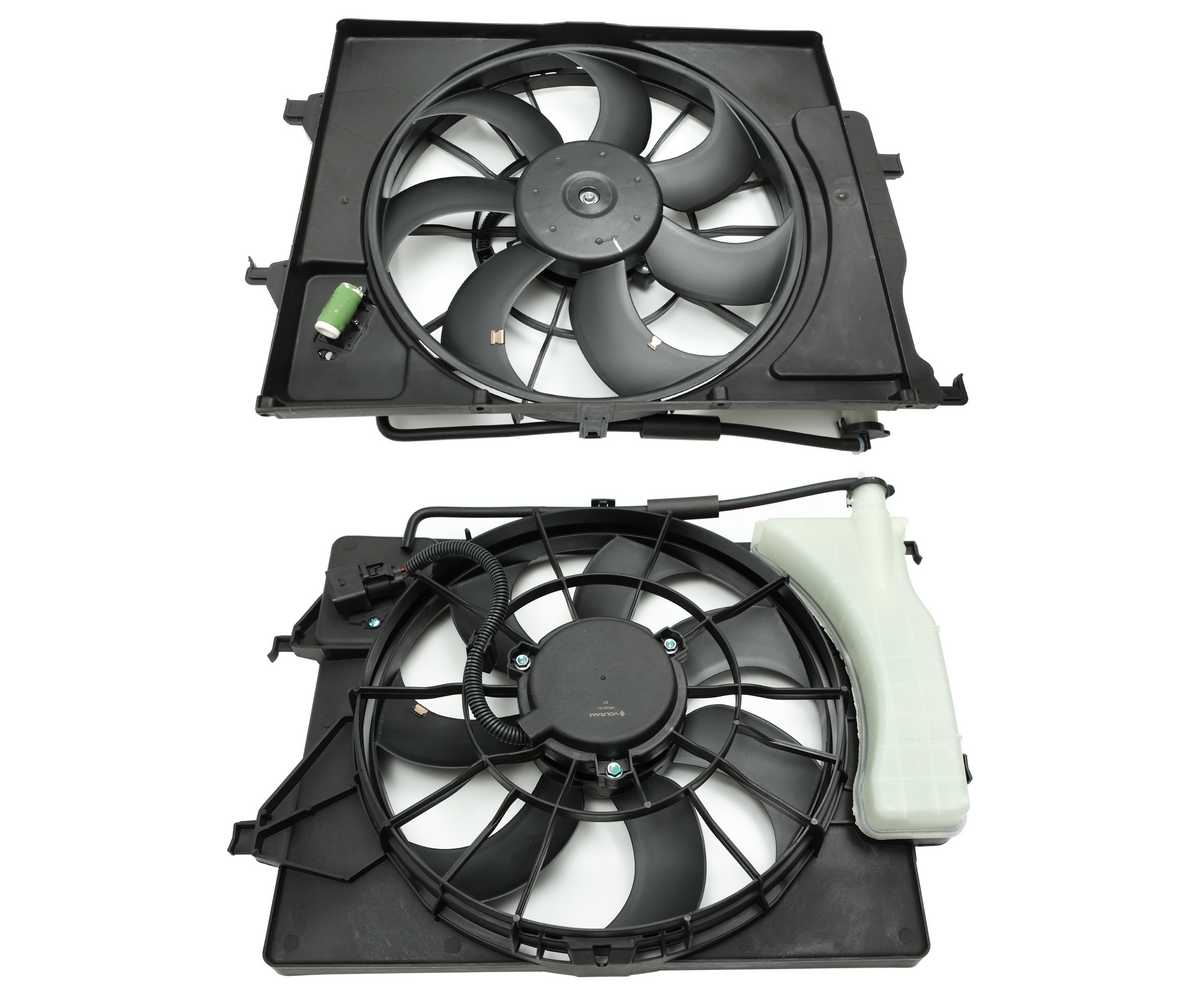 ЭЛЕКТРОВЕНТИЛЯТОР SOLARIS RIO 17- С КОЖУХОМ С РЕЗИСТ (VOLRAM) VR28131