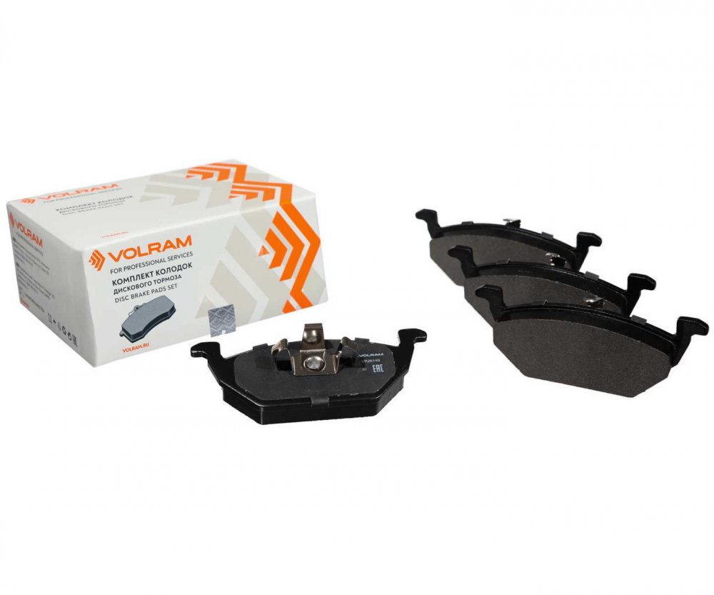КОЛОДКИ ПЕРЕДНИЕ VW POLO СЕДАН (VOLRAM) VR26149