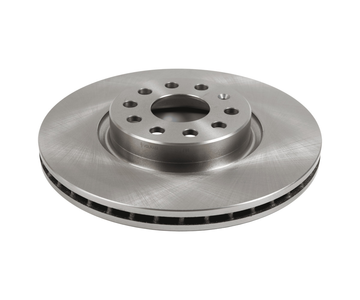ДИСК ТОРМОЗНОЙ ПЕРЕДНИЙ для а/м SKODA OCTAVIA II-IV (04-), YETI 5L (09-17); VW GOLF V-VII (03-); 1ZA, 1ZB; D=312mm; вент.; (VOLRAM) VR27158