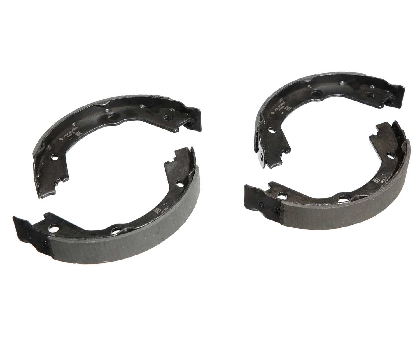 КОЛОДКИ ЗАДНИЕ TUCSON 04-10 SPORTAGE II 04- БАРАБАННЫЕ 170x27 (VOLRAM) VR26735