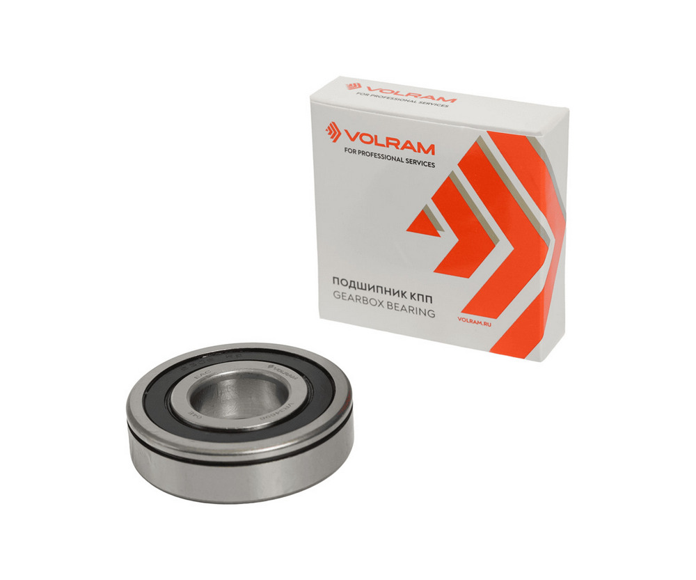 ПОДШ. КПП ВТОРИЧНОГО ВАЛА ВАЗ-2123  VOLRAM   750306 / 6306