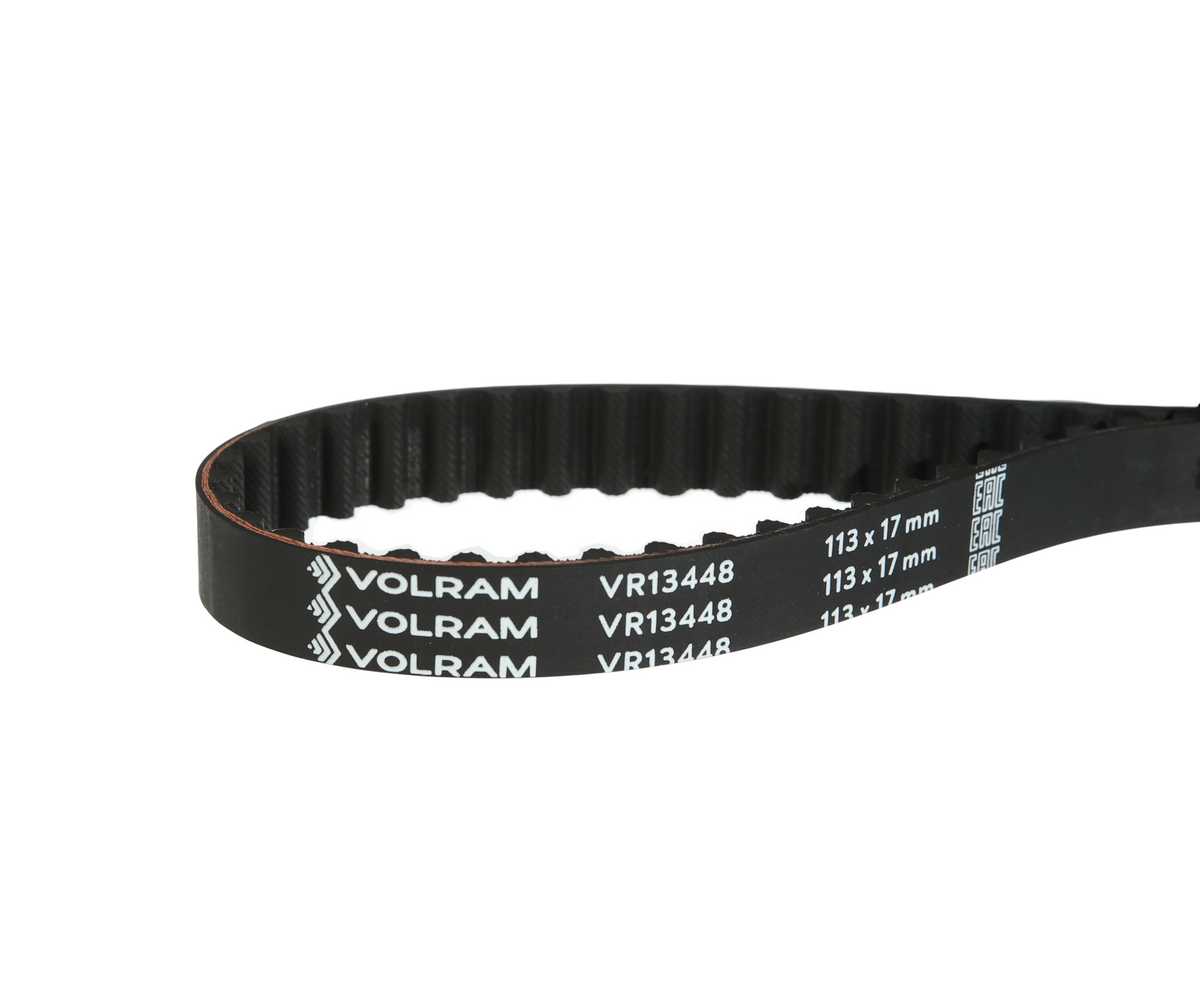 РЕМЕНЬ ГРМ  (113X17) для а/м ВАЗ-2190 дв. 8 кл 1.6; ЗУБЧАТЫЙ; (VOLRAM) VR13448